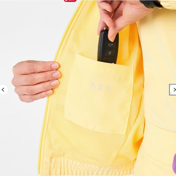 SYDNEY SCRUB JACKET BUTTER YELLOW - Picture 7 of 10